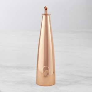 Durable traditional copper <b>water</b> <b>bottle</b> with strong lid and stylish handcrafted finished for healthy drinking habits - Product Image 3