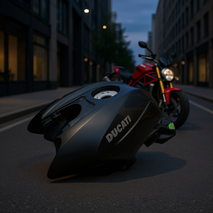 Nuevo Tanque de Repuesto Negro para Ducati Streetfighter 848 2013-2014 con CD 58611861AB, Sistema de Combustible para Motocicleta - Product Image 3