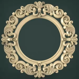 Miroir mural décoratif en bois artisanal, écologique et très demandé pour la décoration de la maison et du bureau par Azora Industries - Product Image 3