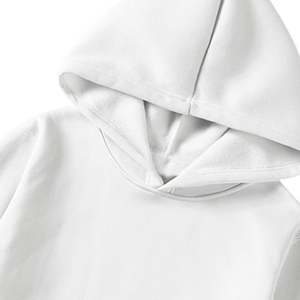 Sweat à capuche unisexe d'hiver avec fermeture éclair, décontracté, couleur unie, à manches longues, confortable, en polaire, coupe régulière, respirant, en tissu jersey - Product Image 2
