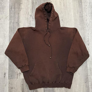 Men's Winter Streetwear Vintage Eco-Friendly Pullover Hoodie Rhinestone Drawstring <b>Fleece</b> Fabric Regular Fit-Custom <b>Sweatshirt</b> - Product Image 1