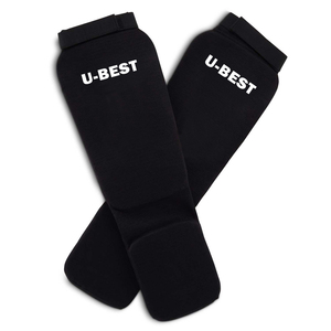 U-BEST Protège-tibias de karaté essentiels Modèle 5041 Taïwan pour l'entraînement Équipement de protection pour les arts martiaux - Product Image 1