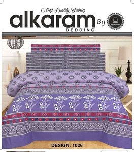Juego de sábanas de algodón 100% pakistaní, ropa de cama Floral con estampado de alta calidad para el hogar, precio al por mayor - Product Image 6