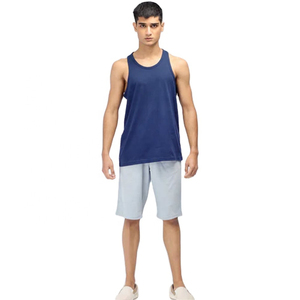 Vente en gros Débardeur en coton sans manches pour hommes Gym Workout Muscle Shirt Respirant Casual Summer Vest for Fitness and Training - Product Image 5