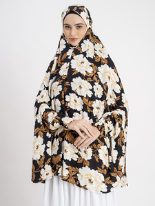 Vente chaude Modeste Robe Prière Dupatta Personnalisé Rayon Hijab Femmes Musulmanes Fantaisie Mode Islamique Style Ethnique Long Garçon ODM/OEM - Product Image 3