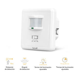 Máy dò chuyển động hồng ngoại treo tường Garza 160 với thiết kế lõm và Cảm biến vị trí 106g - Product Image 4