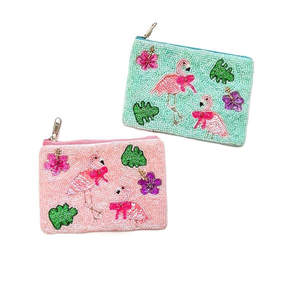 Monedero de Cuentas con Bordado Brillante y Forro de Algodón, Monedero Personalizado con Cuentas Bordadas por MD HANDICRAFTS - Product Image 1