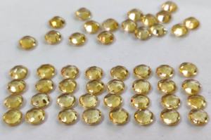 กุหลาบทรงกลมสีเหลืองมะนาวธรรมชาติตัดขนาด4มม. คุณภาพสูง - Product Image 5