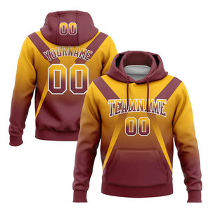 2026 personalizado al por mayor hombres equipo chándal alta calidad deportes 100% poliéster para sublimación completa impresión Sudadera con capucha impresa - Product Image 1