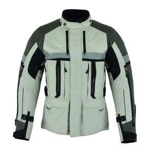 Chaqueta textil Cordura impermeable para motocicleta Touring CE blindada de talla grande a prueba de viento chaqueta Cordura de motocicleta de verano para hombre - Product Image 1