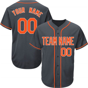 ชุดเสื้อเบสบอลผ้าโพลีเอสเตอร์แห้งเร็วระบายอากาศได้ดีชุดเครื่องแบบเล่นซอฟต์บอลและเบสบอลป้องกันแบคทีเรีย100% ตามสั่ง - Product Image 6