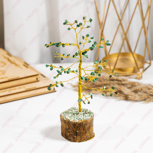 Premium Natural Healing 100 Chips Green Jade <b>Crystal</b> <b>Tree</b> At Wholesale Price Semi Precious <b>Trees</b> For Positiveness Decoration - Product Image 4