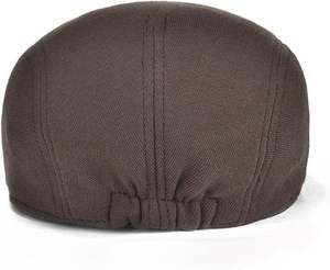 Casquette d'été sportive pour homme en coton lavé, séchage rapide, respirante, avec filet pare-soleil, protection solaire extérieure, motif lettre avant - Product Image 4