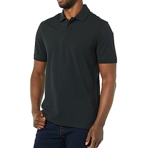 Golf classique pour hommes de haute qualité pour polo en gros personnalisé brodé revers décontracté impression intelligente courte longueur sport tricoté - Product Image 1