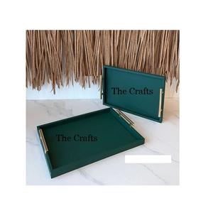 Bandeja para Servir Chocolate de Diseño Más Reciente en Madera y Nácar, Bandeja para Servir Postres para Bodas y Eventos - Product Image 3