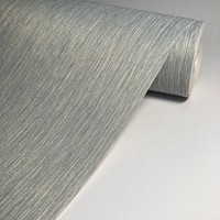 Papel Tapiz Vinílico de PVC Ignífugo de Lujo Perlado Ming Sing, 0.53m*10m/rollo, para Uso Doméstico y de Entretenimiento, Diseño Gráfico