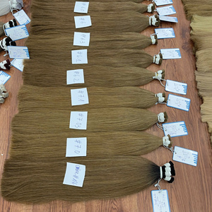 Extensiones de Cabello al Por Mayor, Color Blanco Platino, Calidad Remy, Hechas con Cabello Humano Vietnamita Virgen, Listas para Enviar - Product Image 2