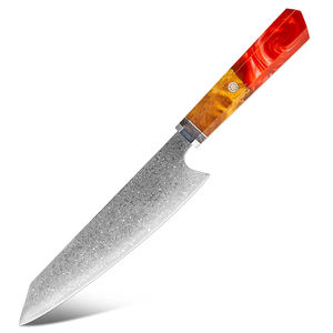 Couteau de chef de cuisine professionnel damas japonais à lame tranchante fixe Service OEM ODM de qualité supérieure personnalisé en gros - Product Image 1