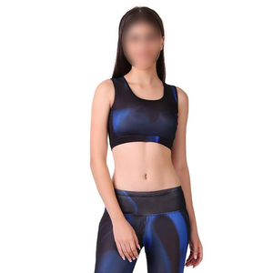 Soutien-gorge de Fitness de sport à motif de Sublimation pour femmes le plus élevé pour la pratique du Yoga et de la salle de sport - Product Image 5