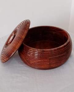 กล่องไม้ใส่อาหารร้อนสำหรับใช้ในครัวส่งตรงจากผู้จำหน่ายในอินเดีย - Product Image 3