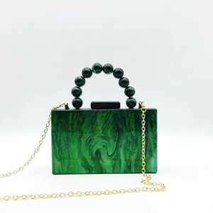 Sacs à main en résine tendance avec un style fantaisie, sac en résine de dernière génération et pochette en résine, boîte à main, pochette cosmétique, sacs et étuis - Product Image 4