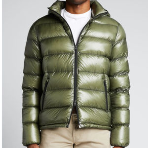 Chaqueta Acolchada con Capucha Ultra Cálida para Hombre, Estilo Casual, Diseño Patchwork, Resistente al Viento, Impermeable, Transpirable, Corte Holgado - Product Image 2