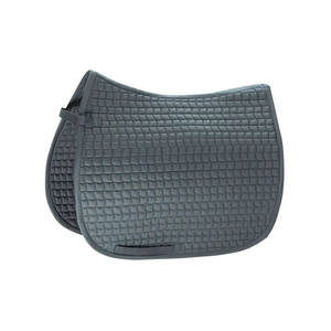 Cómoda espuma de doma suave cuidado equino multicolor transpirable almohadilla de sillín personalización aceptada satén suministros ecuestres - Product Image 1