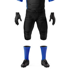Uniforme de Fútbol Americano Cómodo, 100% Poliéster, Antibacteriano, Secado Rápido, Transpirable, Impresión Digital, Manga Corta, Unisex - Product Image 5