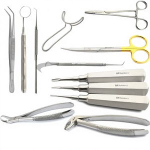 Kit dentaire de qualité supérieure, 12 pièces, instruments d'extraction dentaire, forceps et élévateurs, par ECHELON SURGICALS - Product Image 1
