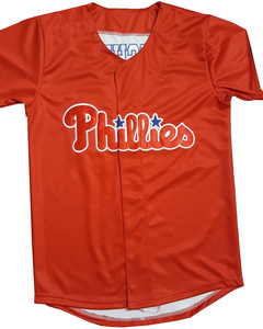 Transpirable personalizado nombre del equipo Logo número béisbol Jersey uniforme sublimación impresión Softball Jersey cómodo al por mayor - Product Image 1