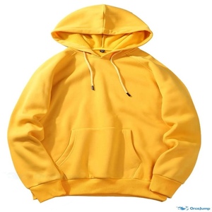 Alta calidad 500gsm Heavyweight Pullover Hoodie para hombres French Terry Lined Drop Shoulder Oversized sin cuerdas para primavera - Product Image 6