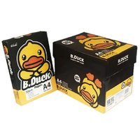 Papel de Copia Blanco B.DUCK A4, Ligero, 80 g/m², Duradero, Hecho en Tailandia para un Rendimiento Óptimo