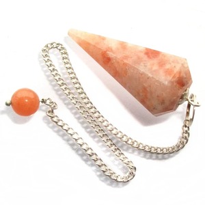 Venta al por mayor a granel Tamaños personalizados 6 Cono facetado Piedra solar Cristal Péndulo Hecho a mano Alta calidad Negro Energizado Curación Mascota - Product Image 2