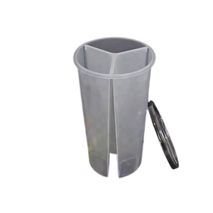Coperchio a Tre Scomparti per Bicchieri in Plastica - Product Image 1
