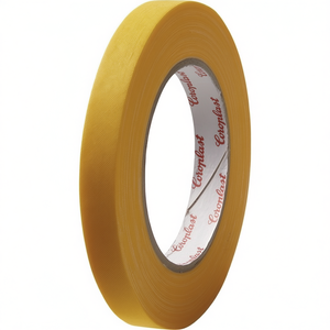 COROPLAST 800 Yellow Fabric Adhesive Tape <b>25m</b> Length 15mm Width 1 Roll Craft Supply - Product Image 3