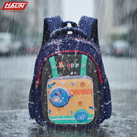 Mochila Escolar Unisex para Niños, Poliéster Impermeable de Alta Calidad, Diseño con Letras y Logotipo Personalizado