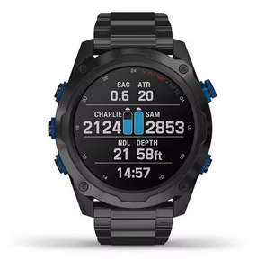 Paquete Descent T1: Computadora de Buceo Estilo Reloj con Asistente de Voz IA, Navegación GPS, Brújula, Pantalla TFT, Resistente al Agua IP67 - Product Image 1