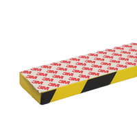 Protection d'angle en mousse PU jaune et noire anti-collision pour entrepôt et atelier, personnalisable OEM