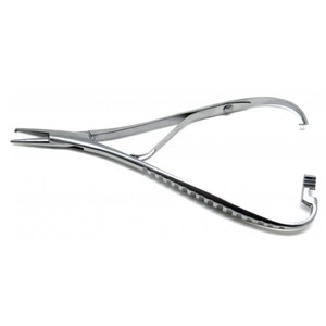 Pince à crochet Matthieu 14cm Pince porte-aiguille dentaire manuelle Instruments chirurgicaux pour procédures dentaires - Product Image 4