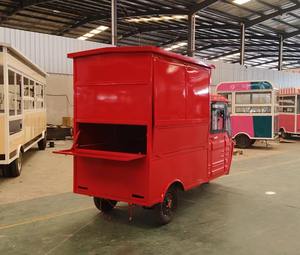 A buon mercato Mobile tre ruote moto Food Truck <span class=keywords><strong>3</strong></span> ruote Tuktuk Foodtruck motore triciclo Mobile cibo CartChocolate macchina per la fusione - Product Image 6