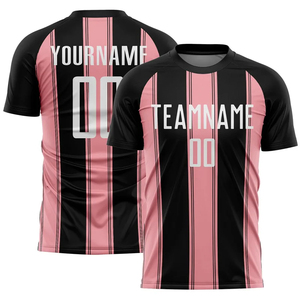 Camiseta de Fútbol con Gráficos de Líneas Multicolores para Hombre, Nombre del Equipo Personalizado, Uniforme de Fútbol por Sublimación, Camiseta Deportiva de Manga Corta para Verano - Product Image 6