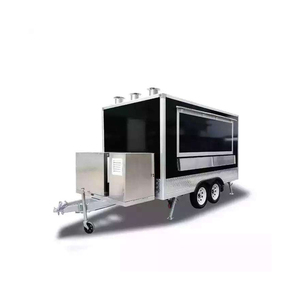 Carros de café multifunción Remolque de comida Móvil, Carro de comida Helado Mini camión de comida - Product Image 2