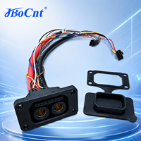 Connecteur de signal et d'alimentation étanche IP67 JBoCnt DM80-F 100A 200A, prise femelle pour panneau, pour échange de batterie de moto électrique