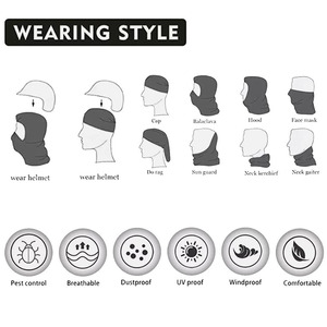 Balaclava au style unique, logo personnalisé avec impression, nouveau design, balaclava de qualité supérieure, look décontracté, facile à porter. - Product Image 5