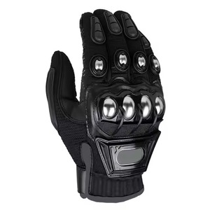 Gants de moto en cuir véritable de meilleure qualité Nouveau design Gants de course Gants de moto en cuir de mouton confortables à la mode - Product Image 1