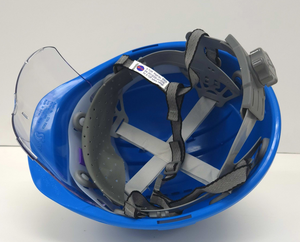 Casque de sécurité industrielle de STH-3502A de la Corée avec visière CE EN397 EN166 Type certificat Ventilé Cap Style EN166 Standard - Product Image 5