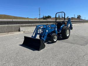 Mini Tractor 4x4 de 23 HP con Motor Diésel de 4 Tiempos EPA, Cargador Frontal y Retroexcavadora, Caja Recolectora de Césped de 250 L para Uso Agrícola y de Jardinería - Product Image 5