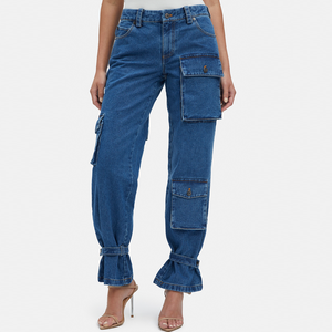 Jeans Ajustados de Mezclilla para Mujer, Estilo Callejero, Rotos, 100% Algodón, Ecológicos, Venta al por Mayor - Product Image 5