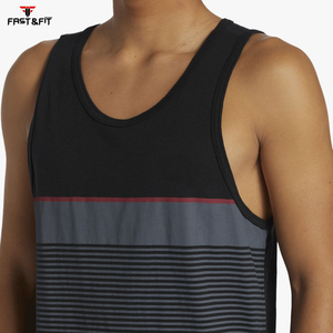 Meilleur design personnalisé hommes formation débardeur populaire respirant Gym entraînement haut sans manches avec style décontracté tricoté méthode de tissage - Product Image 6