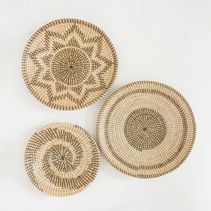 ของตกแต่งบ้านศิลปะการแสดงผลหญ้าทะเลแบบถักแขวนผนัง - Product Image 3